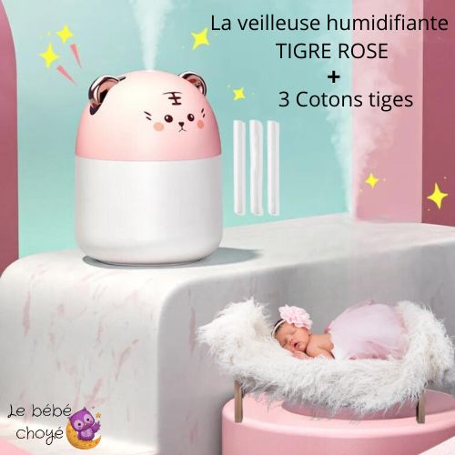 La veilleuse humidificateur™-Humidificateur d'air pour bébé - Le bébé choyé